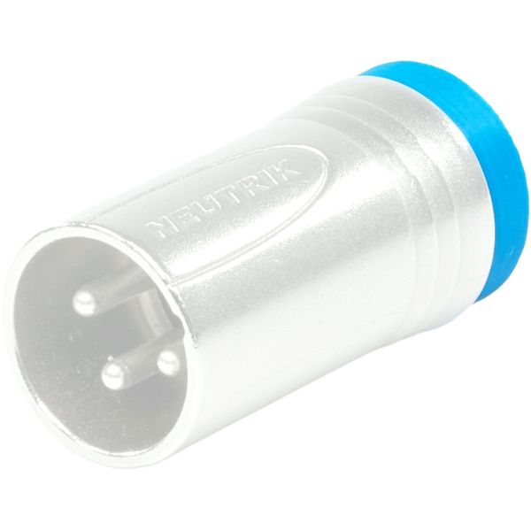 thingyfab Plug cap XLR light Blue
