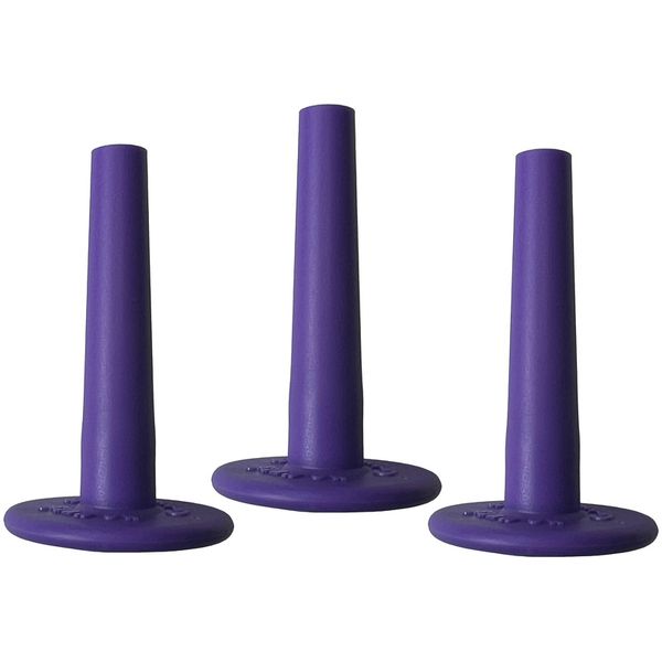 No Nuts Cymbal Sleeves 3pcs Purple