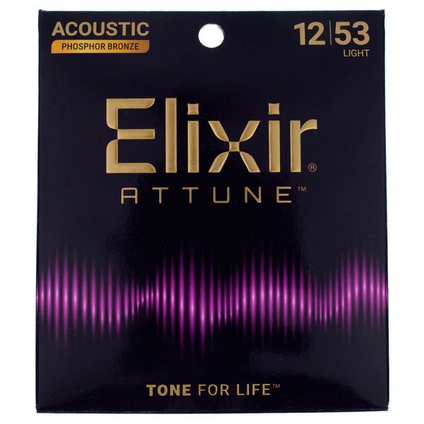 Elixir Attune 21052 Phosphor Bronze
