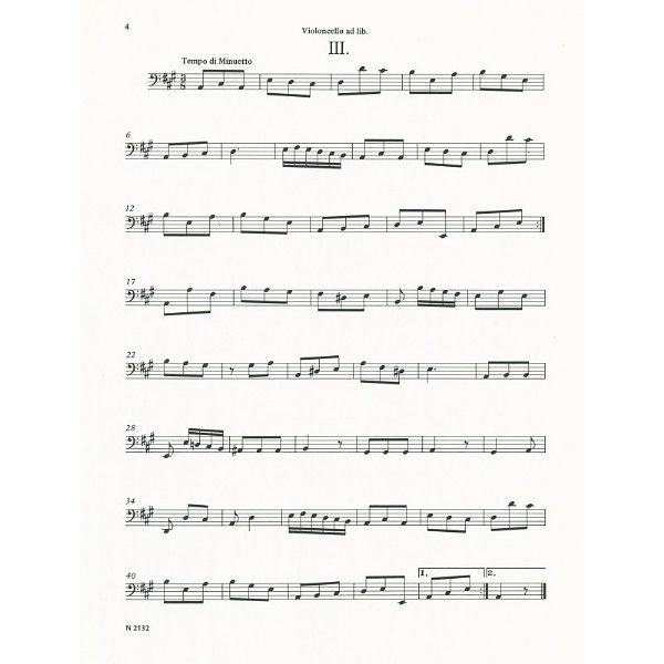 Heinrichshofen Verlag Abel 2 Sonaten Cello