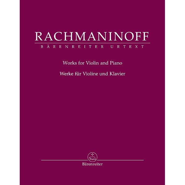 Bärenreiter Rachmaninow Werke für Violine