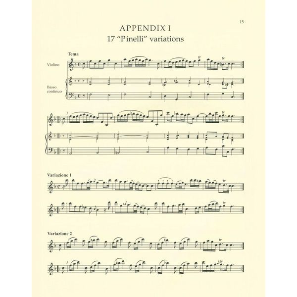 Bärenreiter Tartini L'arte dell'arco