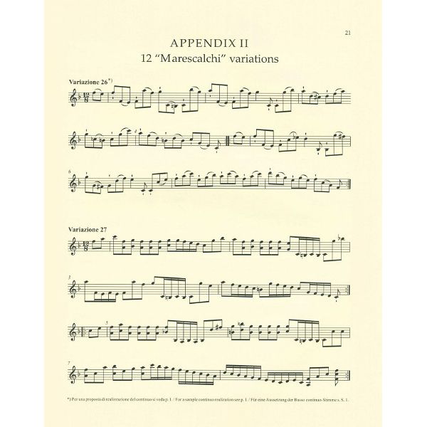 Bärenreiter Tartini L'arte dell'arco