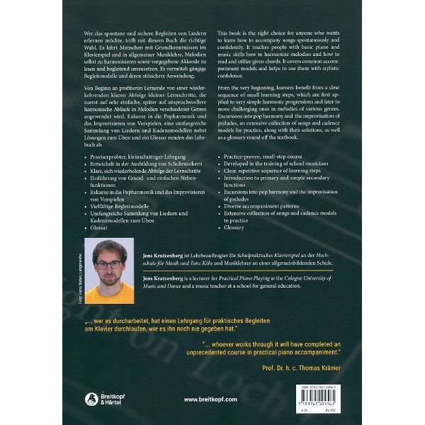 Breitkopf & Härtel Techniken der Liedbegleitung