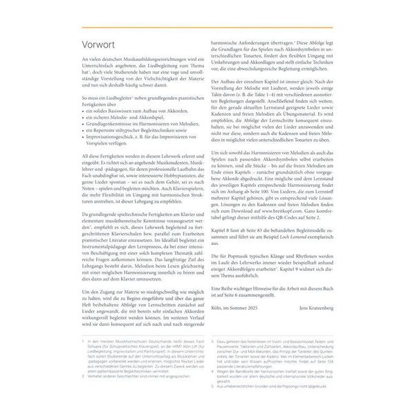 Breitkopf & Härtel Techniken der Liedbegleitung
