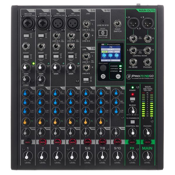 Mackie ProFX10 GO Case Bundle