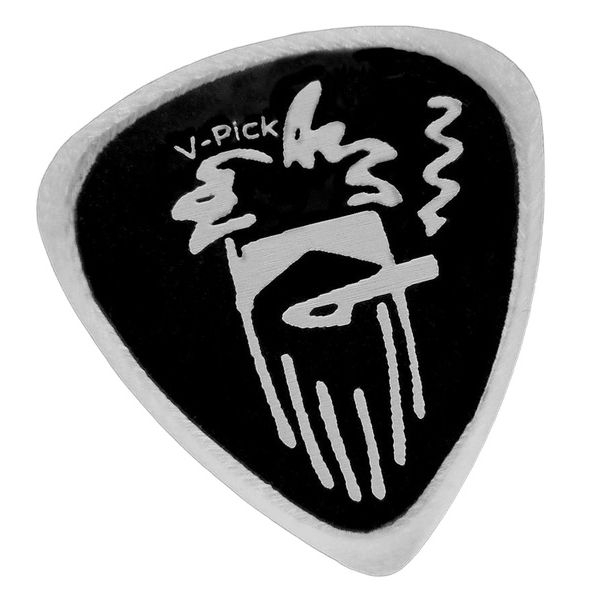 V-Picks Billy Gibbons Clear Ghost Rim