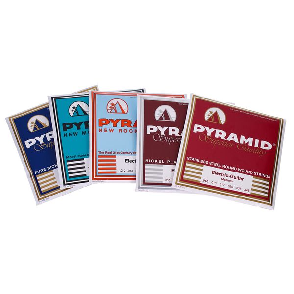 Pyramid 5er Box E-Guitar String Set