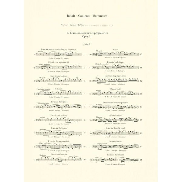 Henle Verlag Lee 40 Etüden op. 31
