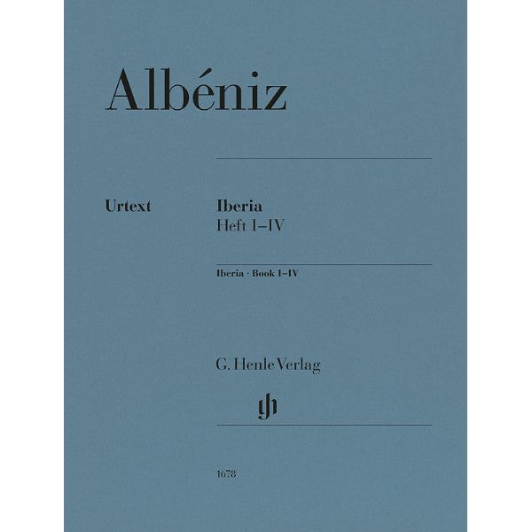 Henle Verlag Albéniz Iberia I-IV