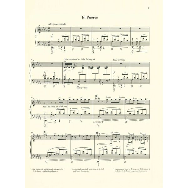 Henle Verlag Albéniz Iberia I-IV