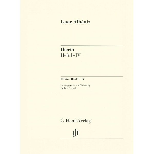 Henle Verlag Albéniz Iberia I-IV