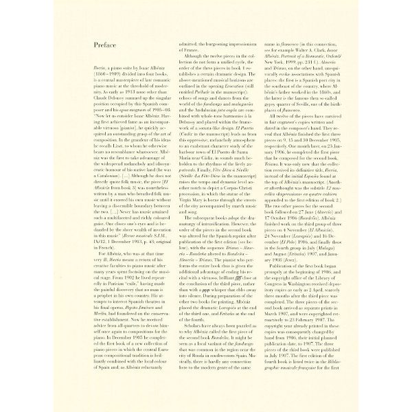 Henle Verlag Albéniz Iberia I-IV