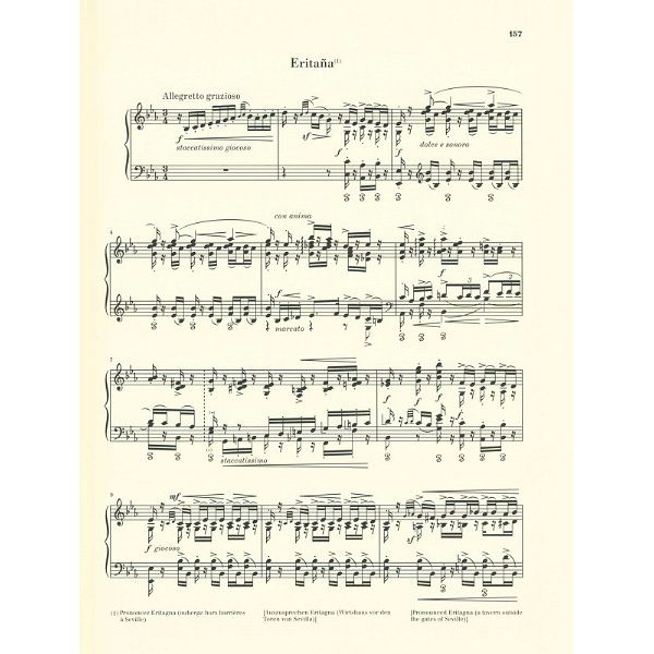 Henle Verlag Albéniz Iberia I-IV