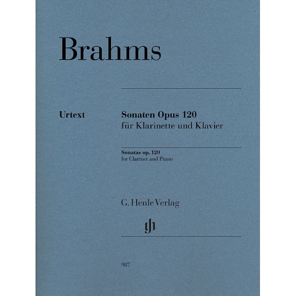 Henle Verlag Brahms Klarinettensonaten