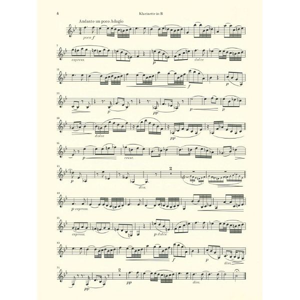 Henle Verlag Brahms Klarinettensonaten