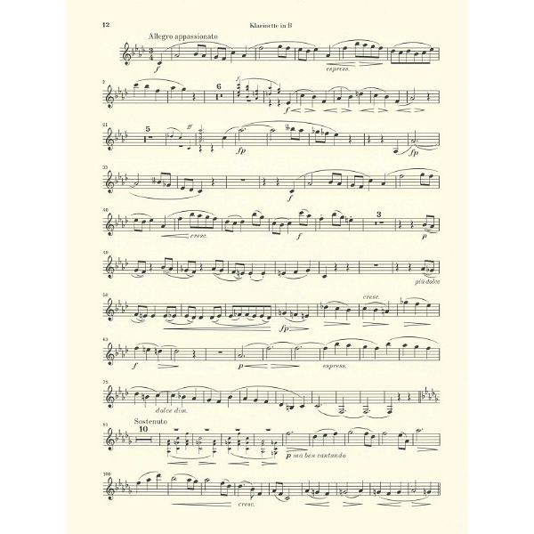 Henle Verlag Brahms Klarinettensonaten