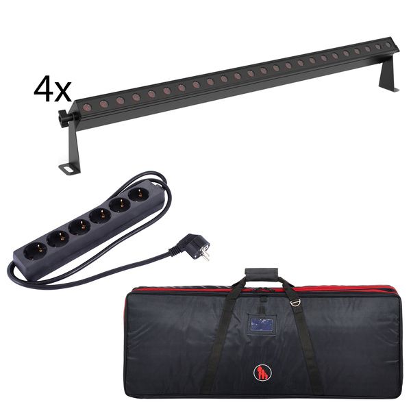 Stairville SonicPulse Battery Bundle 10