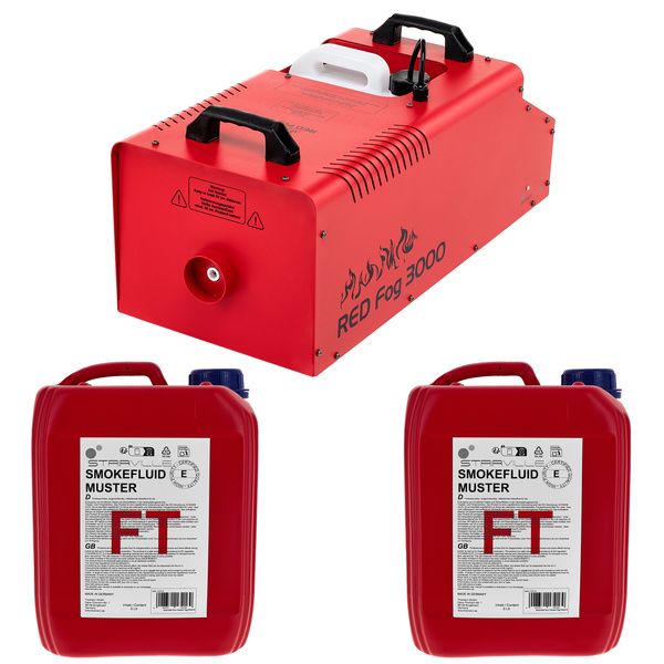 Stairville RED Fog 3000 Bundle