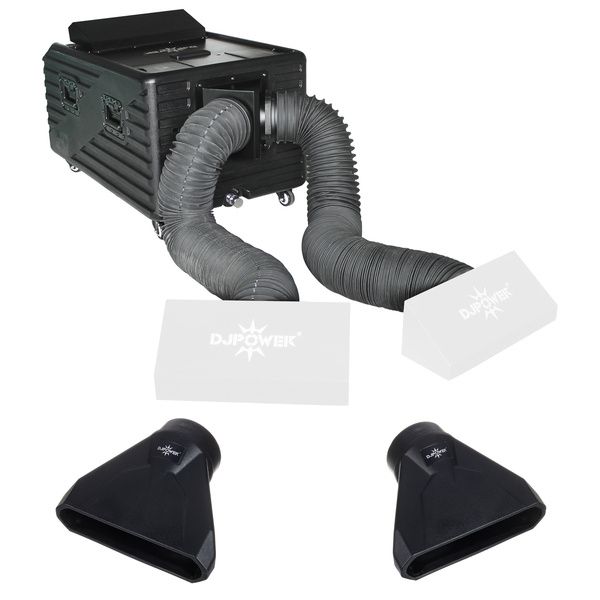 DJ Power H-SW3000 Ground Fog Bundle