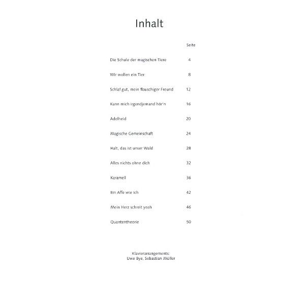 Music Factory Easy Charts Magische Tiere