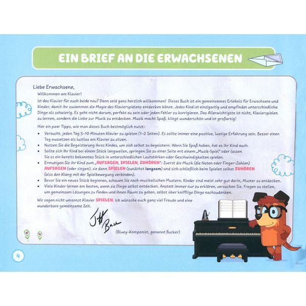 Faber Music Bluey – Das allererste Klavier