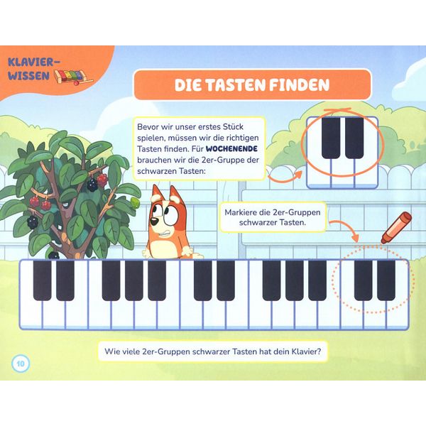 Faber Music Bluey – Das allererste Klavier