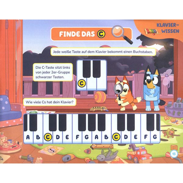 Faber Music Bluey – Das allererste Klavier