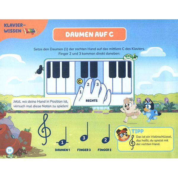 Faber Music Bluey – Das allererste Klavier