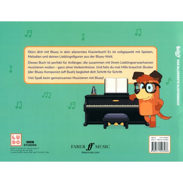 Faber Music Bluey – Das allererste Klavier