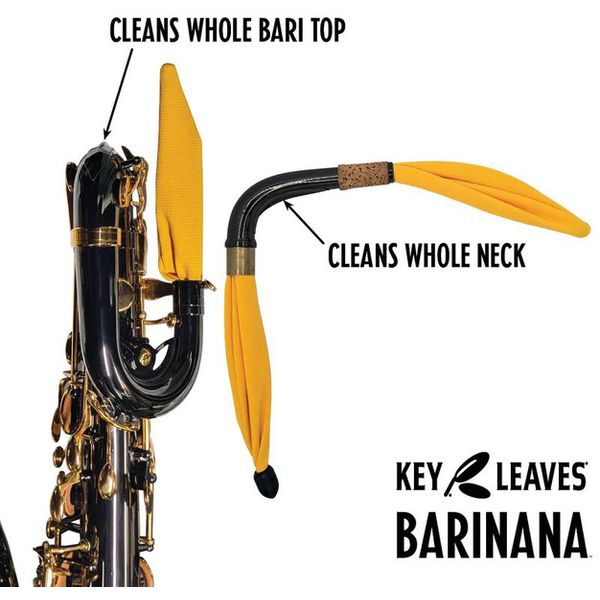 Key Leaves Barinana Baritone Sax Cleaner