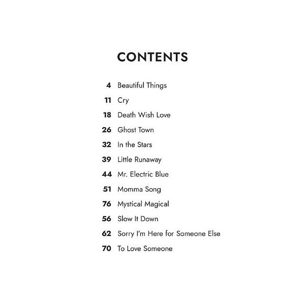 Hal Leonard Benson Boone Sheet Music