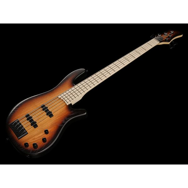 Franz Bassguitars Merak 5 Honey Burst