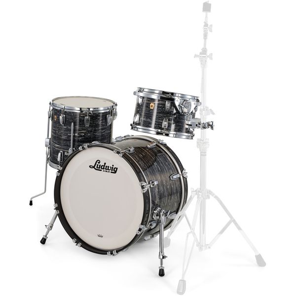 Ludwig Legacy Maple Downbeat Black Oy