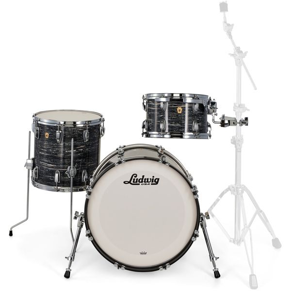 Ludwig Legacy Maple Downbeat Black Oy