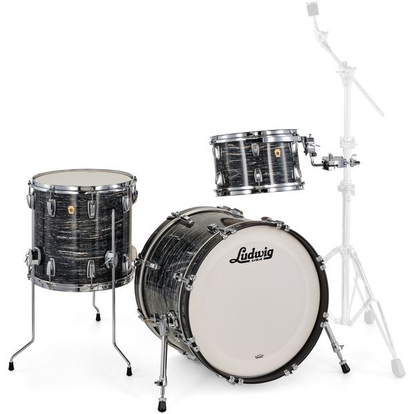 Ludwig Legacy Maple Downbeat Black Oy