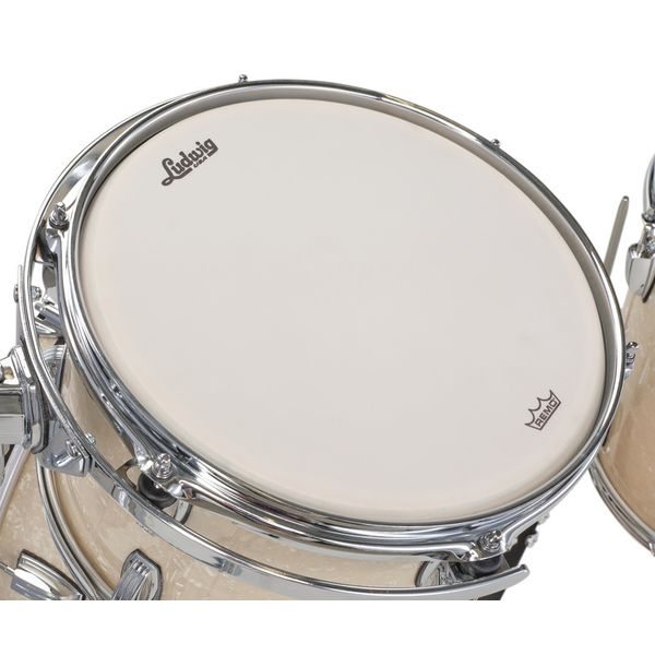 Ludwig Legacy Maple Downbeat V.White
