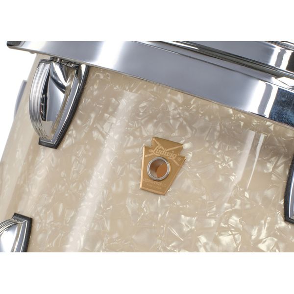 Ludwig Legacy Maple Downbeat V.White