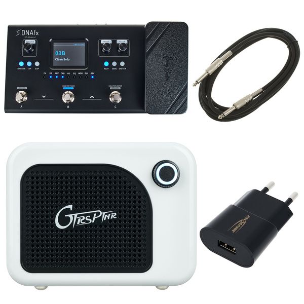 Harley Benton DNAfx Git Adv. + Cab WH Bundle