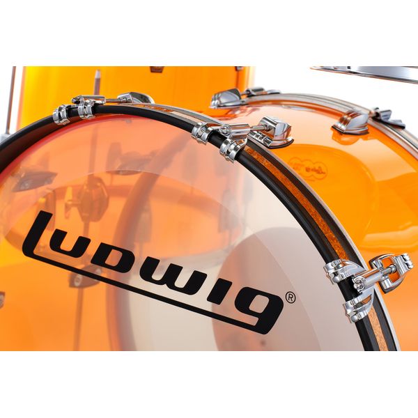 Ludwig Vistalite FAB Set Amber