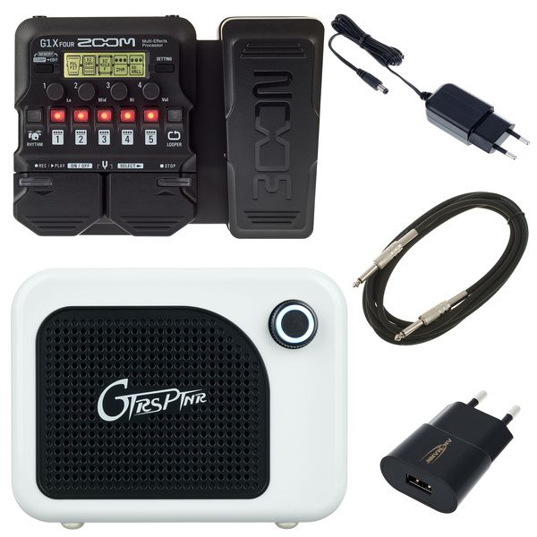 Zoom G1X Four + Cab WH Bundle
