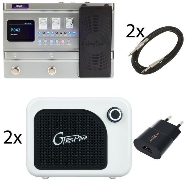 Harley Benton DNAfx GiT + Cab WH Ster Bundle