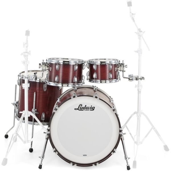 Ludwig Classic Oak Studio 22 Brown B.