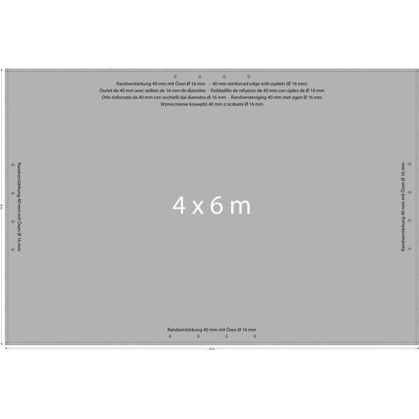 Austronet Gaze 204 B1 4x6m Bk
