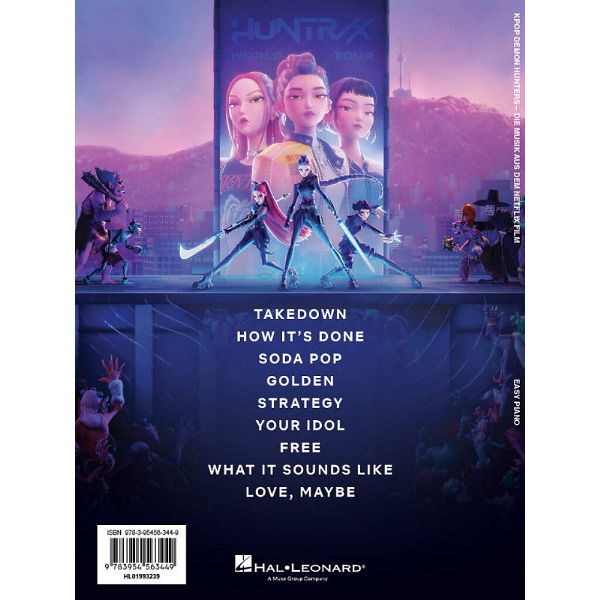 Hal Leonard K-Pop Demon Hunters Easy