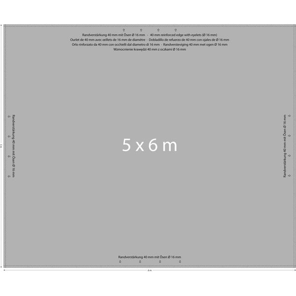 Austronet Gaze 203 B1 5x6m Bk