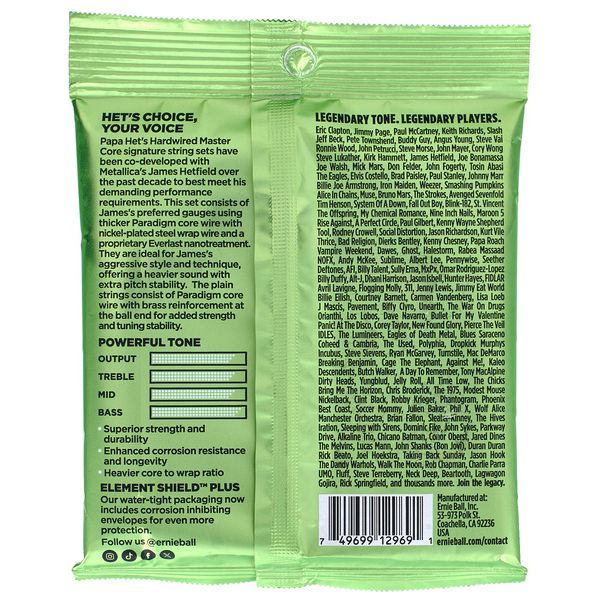 Ernie Ball Papa Het´s Signature Strings