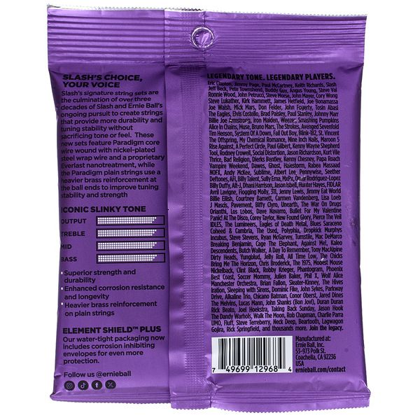 Ernie Ball Slash Signature Strings