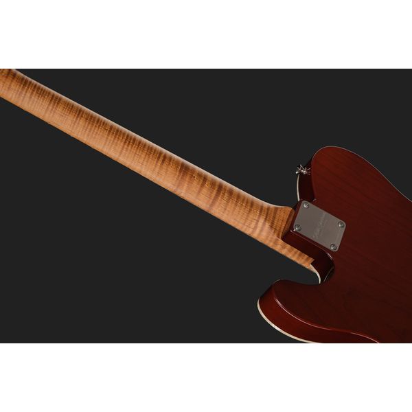 Xotic Guitars XTC-TL Black Top Natural Back