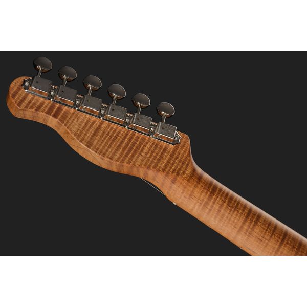 Xotic Guitars XTC-TL Black Top Natural Back